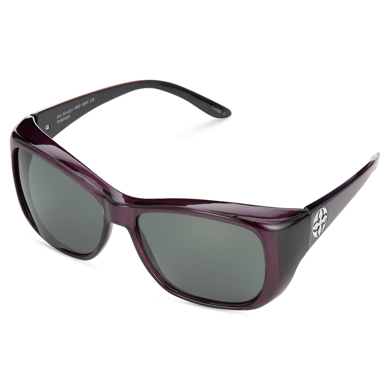 Polar Optics Victoria Women's Fits-Over Sunglasses, Purple photo 4