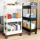 thumbnail image 3 of kitchen office bathroom organizer 3-tier rolling storage rack, 3 of 5