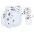 thumbnail image 4 of PVC Camera Storage Bag, Portable Detachable Dustproof Anti Scratch Clear Camera Case Bag Lightweight With Adjustable Shoulder Strap For Mini 11 Camera Purple, 4 of 8