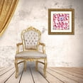 thumbnail image 3 of HUE and MI and Sangita 12x12 Gold Ornate Wood Framed with Double Matting Museum Art Print Titled - 20-66 Flower Drops, 3 of 4