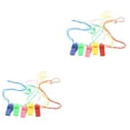 thumbnail image 1 of CHUANK 100 Pcs Plastic Whistle Referee Training Whistle Kids Children Gift Party Favor Mixed Color, 1 of 12