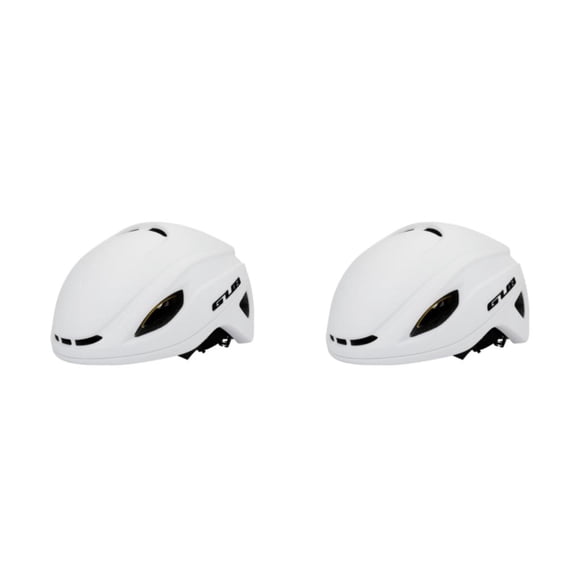 Wosthever Casco de bicicleta Cascos de ciclismo ajustables Profesional Unisex Mips Sombrero Hombre Seguridad Transpirable Ligero Aire libre Blanco 2Conjunto