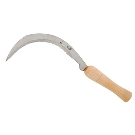 Zenport K110-8 Landscape Scythe, Serrated Curved Blade, 8-Inch