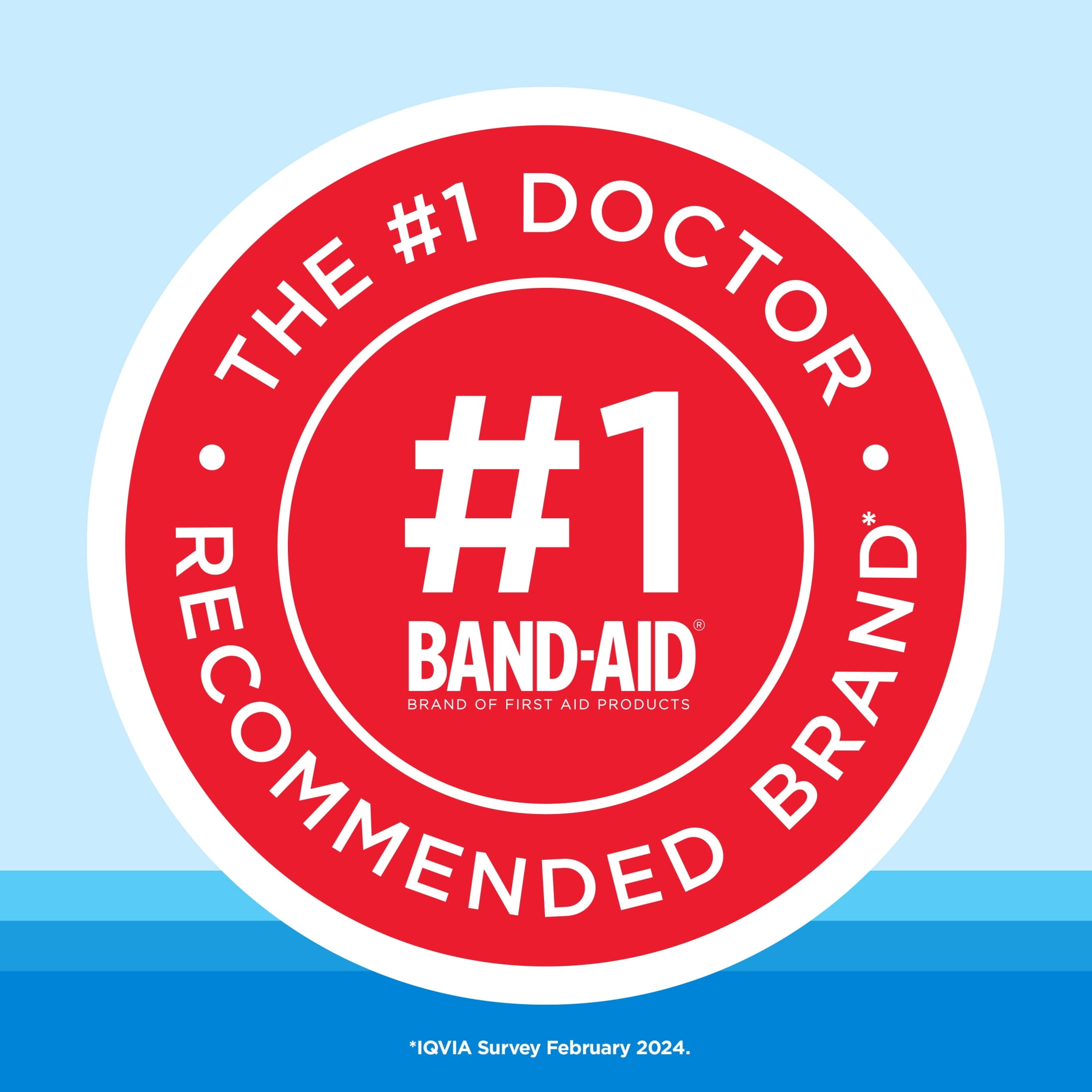 (4 pack) BAND-AID Brand Adhesive Bandages, Jingle Tin, Assorted Sizes, 50ct