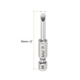 thumbnail image 2 of Unique Bargains 1.7mm Magnetic Spanner U Type Screwdriver Bit 1/4' Hex Shank 2' Length Screw Driver, 2 of 5