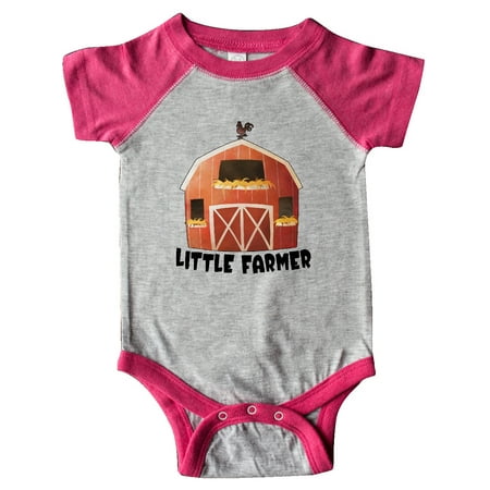 

Inktastic Little Farmer- Barn Gift Baby Boy or Baby Girl Bodysuit