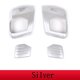 thumbnail image 1 of Cubierta de Interruptor Yashi Para Land Rover Defender 90 2020-2022 ABS Fibra de Carbono Plata, 1 of 5