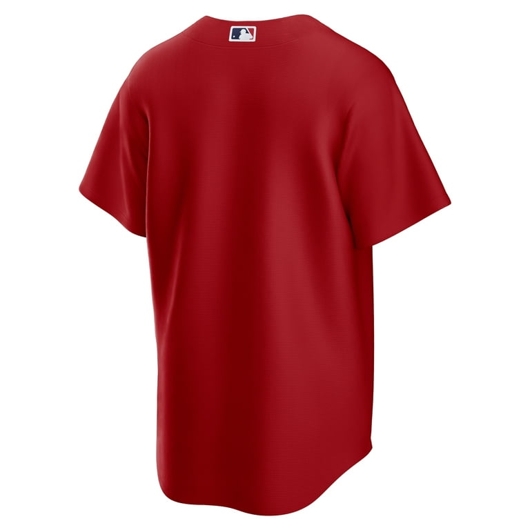 Nike St Louis Cardinals MLB Baseball Red Athletic Dri Fit Shirt