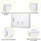 thumbnail image 5 of 1 stainless steel right-opening gabinete door-24\, 5 of 6
