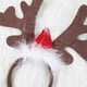 thumbnail image 3 of Correa para la cabeza con cuernos de reno para perro, gorro de Papá Noel, disfraz navideño para mascota, accesorios para tocado de perro y gato, 3 of 7
