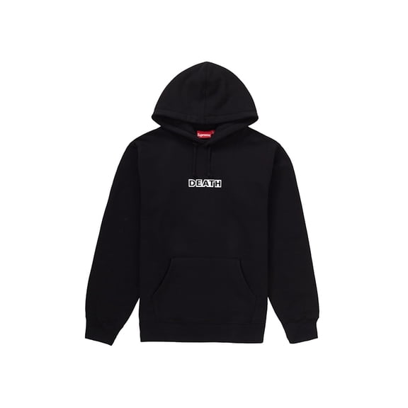 Supreme Men's Gilbert & George DEATH Hooded Sweatshirt Black, from StockX