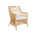 thumbnail image 2 of Maui Chair with Cream Cushion and Natural Washed Rattan Frame, 2 of 5