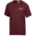 thumbnail image 2 of Men's ComfortWash  Maroon Virginia Tech Hokies Big Name T-Shirt, 2 of 3