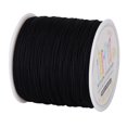 thumbnail image 3 of Abbracc 90m/roll Macrame Cord Nylon Cord briaded string beading thread Black, 3 of 7