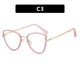 thumbnail image 1 of Estilo europeo y espejo óptico americano, espejo plano retro de moda para mujer, luz anti-azul, adecuado para gafas de múltiples escenarios, 1 of 6