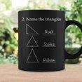 thumbnail image 3 of Name The Triangles Math Problem Math Lover Coffee Mugs, 3 of 4