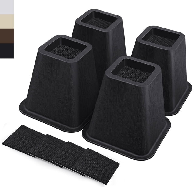 Elevadores de cama ANNKUT de 15 cm, resistentes para muebles, 1000 kg