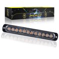 thumbnail image 3 of 2 pieces Truck/Vehicle 12-24v Side Slim 4LED Strobe Light Warning Light Strobe Light 12W, 3 of 5