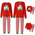 thumbnail image 2 of Christmas Family Matching Clothes Set Kids Cartoon Santa Claus T-Shirt Pants, 2 of 5
