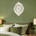 thumbnail image 5 of Vintage Decorative Wall Clock, Small Round White Wall Clock Battery Operated Silent French Country Decor Wall Clocks for Farmhouse, Kitchen, Bedroom, 5 of 20