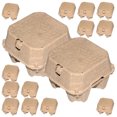 thumbnail image 3 of 25pcs Household Paper Pulp Egg Containers Egg Paper Pulp Cartons Egg Storage Holders, 3 of 9