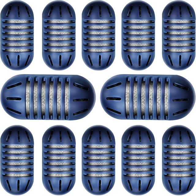 Demineralization Cartridge for HoMedics Ultrasonic Humidifiers, 12-Pack Decalcification Cartridges Filter Replacement, Filters Mineral Deposits Calcium, Prevents Hard Water Build-Up, Purifies Water