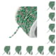 thumbnail image 2 of Moyic Cadena a granel de cuentas de esmalte de colores para fabricación de joyas, cadena de acero inoxidable resistente, acero + verde Acero+Verde 10Conjunto, 2 of 6