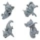 thumbnail image 1 of 4PC Animal pendants, cartoon dragons, hanging cups, hanging flower pots, resin ornaments, sculptures, garden home crafts, 1 of 5