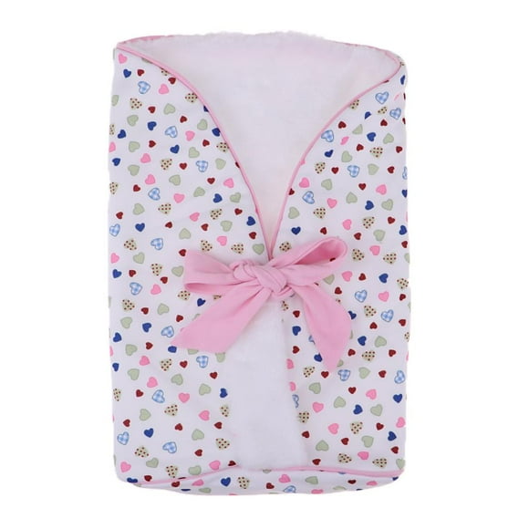 Doll Accessories Miniature Plush Sleeping Bag Baby Blanket For 9-16 '' Newborn