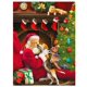 thumbnail image 1 of 30x40 cm DIY 5D Pintura de Diamante de Navidad Accesorios de Navidad Completos, Pintura de Bordado de Papá Noel Kit Completo de Pintura de Diamante Punto de Cruz Cristal Rhinestone Decoración del Hoga, 1 of 3