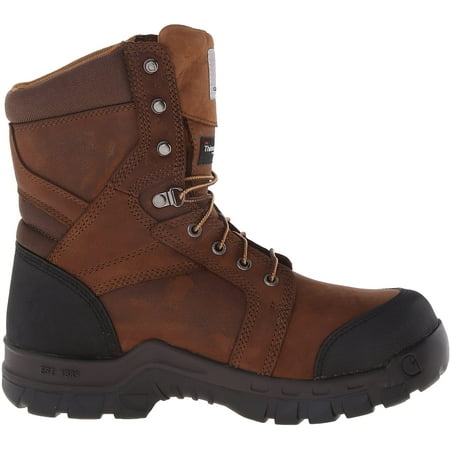 carhartt men's 8 rugged flex insulated composite toe work boot