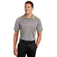 thumbnail image 1 of Polo Sport-Tek® Heather Colorblock Contender™. ST665 deporte-tek ST665, 1 of 1
