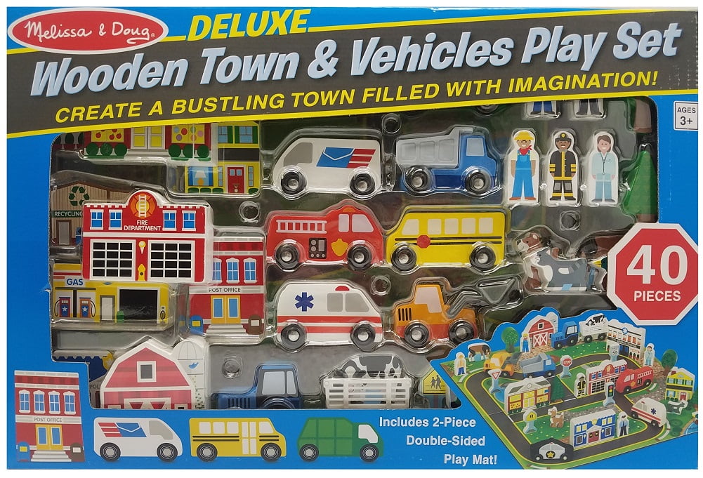 melissa and doug town vehicles