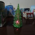 thumbnail image 3 of ECPECAD Acrylic Christmas Tree Lamp, Enchanted Light Up 7 Colors Changing Lights, 4.92 x 2.56 Inch Mini Christmas Tree with Lights for Room Table Decor, 3 of 6