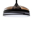 thumbnail image 2 of Ventilador De Techo 42 Luz LED 36W Aspas Retractiles Negro Igoto, 2 of 5