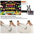 thumbnail image 4 of Welcome Back to School Backdrop, First Day of School Photography Background, Black Back to School Hanging Banner Decorations Poster Bulletin Board for School Classroom Office Supplies 10x6ft, 4 of 6