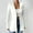 #4White, variant on Byworldtasic Womens Jacket Women's Long Sleeve V-Neck Comfy Solid Regular Casual Tops Work Office Suit Blazer Jacket