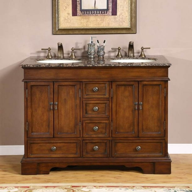 Ashley Double Sink Bathroom Vanity, Bath Vanity Cabinets 48