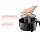 thumbnail image 4 of New House Kitchen Freidora de aire digital de 3,5 litros con cesta plana, freidora de aire con pantalla táctil, cesta antiadherente apta para lavavajillas, utiliza menos aceite para alimentos rápidos, 4 of 5