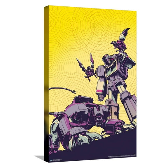 Hasbro Transformers - Soundwave Canvas Wall Poster, 14.725" x 22.375"
