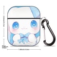 thumbnail image 2 of Cinnamoroll AirPods 2nd Generation Protective Case (Hard Shell Black) AirPods Protective Case PC Protective Case Buckle, Compatible with Apple AirPods 2nd Generation Charging Box, 2 of 5