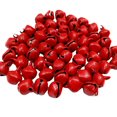 thumbnail image 1 of 100Pcs/Set Jingle Bells Nordic Style Shatter-proof Small Size Christmas Tree Hanging Bells Decor for Festival, 1 of 11