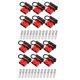 thumbnail image 1 of 12 Juegos de Conector Rápido de Batería de Calibre 6-10 50A 12-36V Kit de Enchufe de Arnés de Cables de Desconexión Rápida de Batería Enchufe Rápido de Batería A, 1 of 5