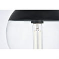 thumbnail image 5 of Eclipse 1 Light Black Pendant With Clear Glass, 5 of 5