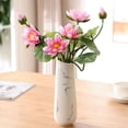 thumbnail image 4 of White Ceramic Vases Elegant Design for Home Décor, 4 of 7
