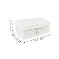 thumbnail image 2 of HOMEMAXS Toolboxes Storage Toolbox 20.00X13.00X8.00CM White, 2 of 8