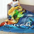 thumbnail image 5 of Ninjago Throw Blanket Soft Cozy Warm College Printing Oversized Lightweight Home Decoration All Seasons For Sofa Bed Couch Bedroom, 5 of 8