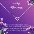 thumbnail image 2 of Necklace and Card Gift Set, Mother's Day Jewelry for Her, Gift for Mom, Pendant Necklace for Mom, Special Occasion Gifts, Gift Set for Mom, Stainless Steel [Silver Heart, 18" Chain], 2 of 5