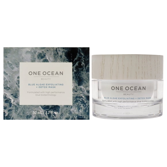 Masque Exfoliant aux Algues Bleues Plus Détox par One Ocean Beauty pour Femmes - Masque 1,7 oz