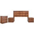 thumbnail image 1 of Recamara KS 4 Piezas Louis Sin Espejo Nogal - Kessa Muebles, 1 of 5